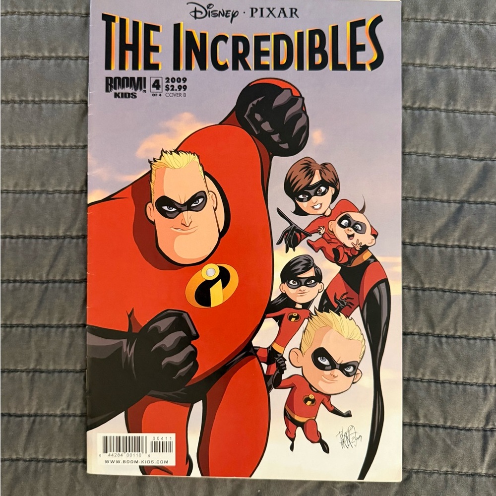 Disney Pixar The Incredibles Comic Book